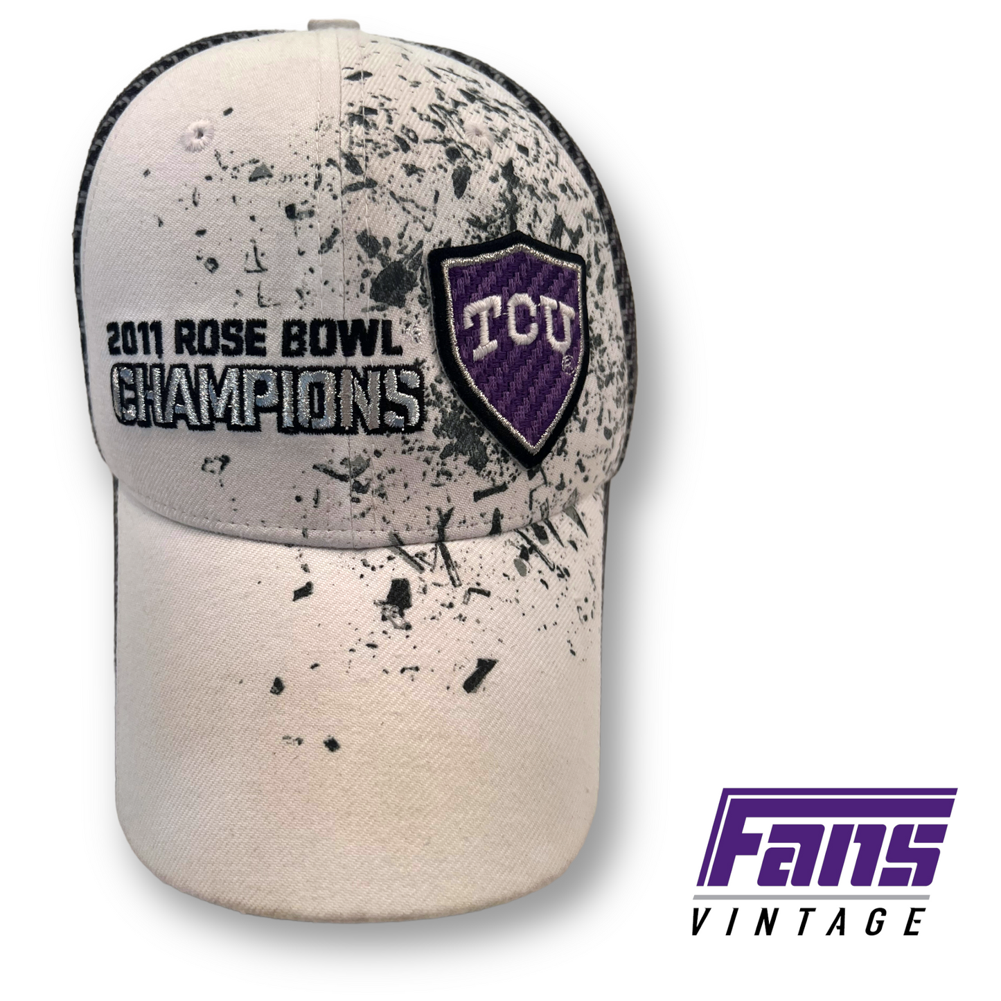 TCU Rose Bowl Champions Nike Locker Room Issue Hat