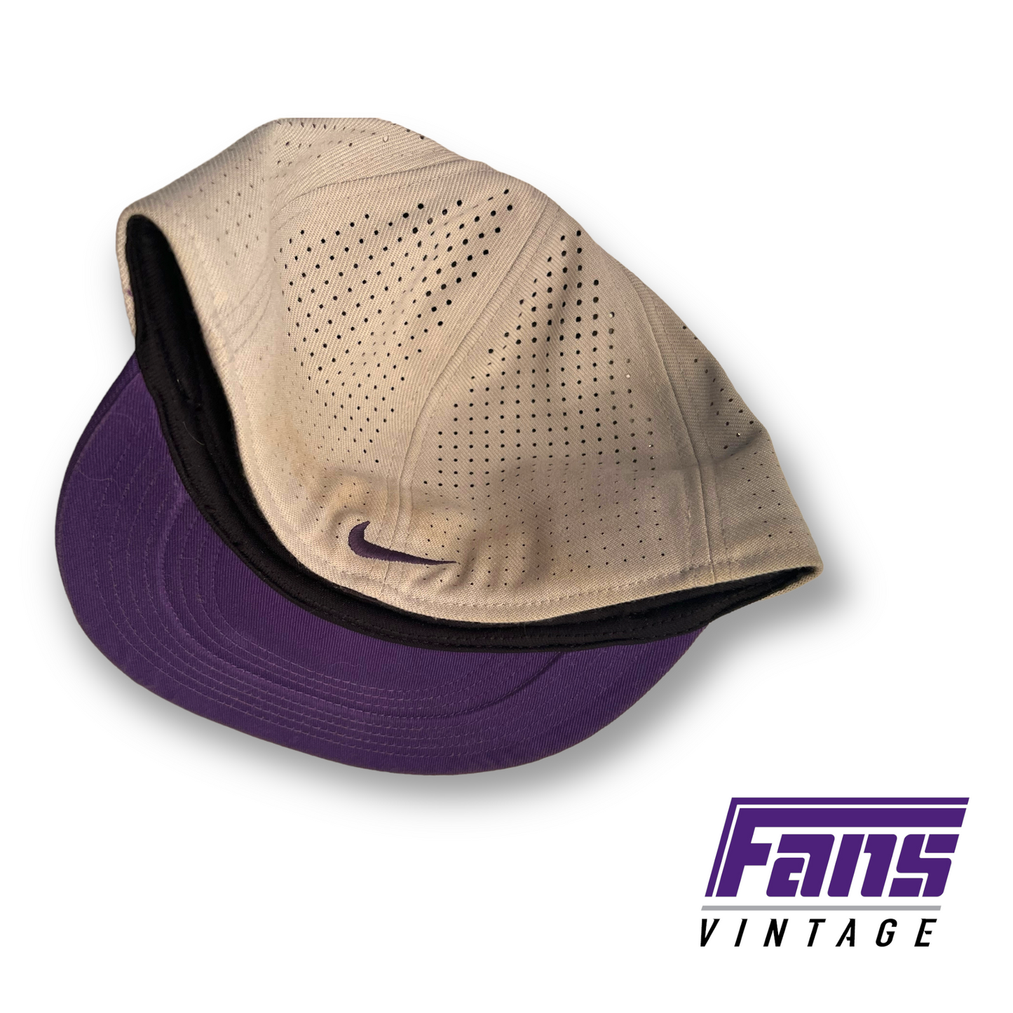 Game Worn! TCU Baseball Nike Flexfit Hat