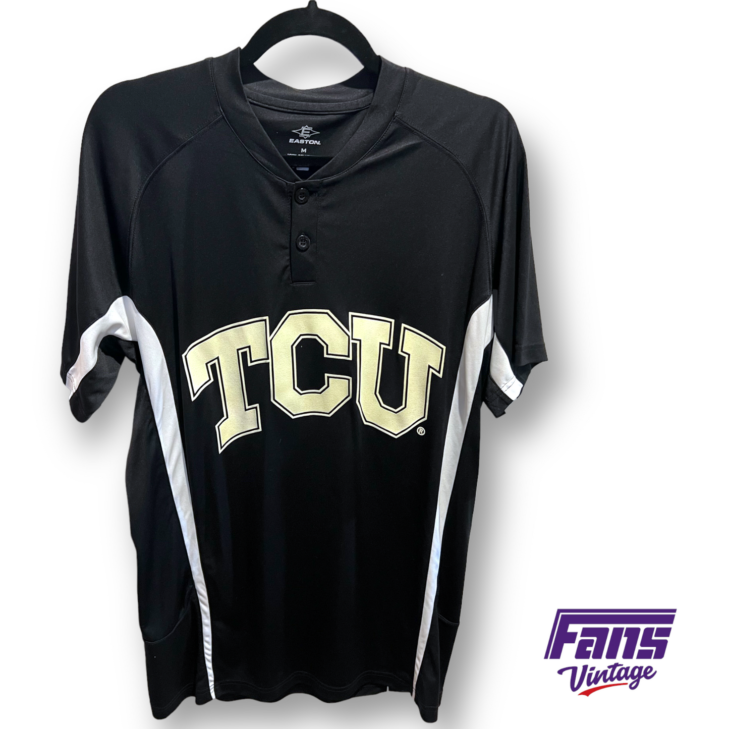 Y2K Vintage TCU Baseball Warmup Jersey