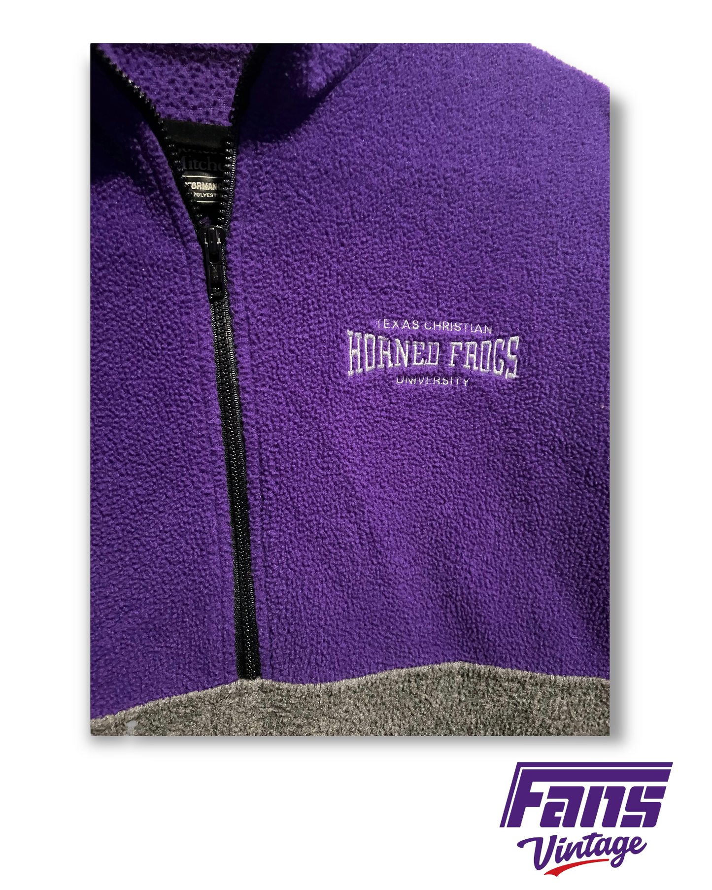 Y2k Vintage TCU Fleece