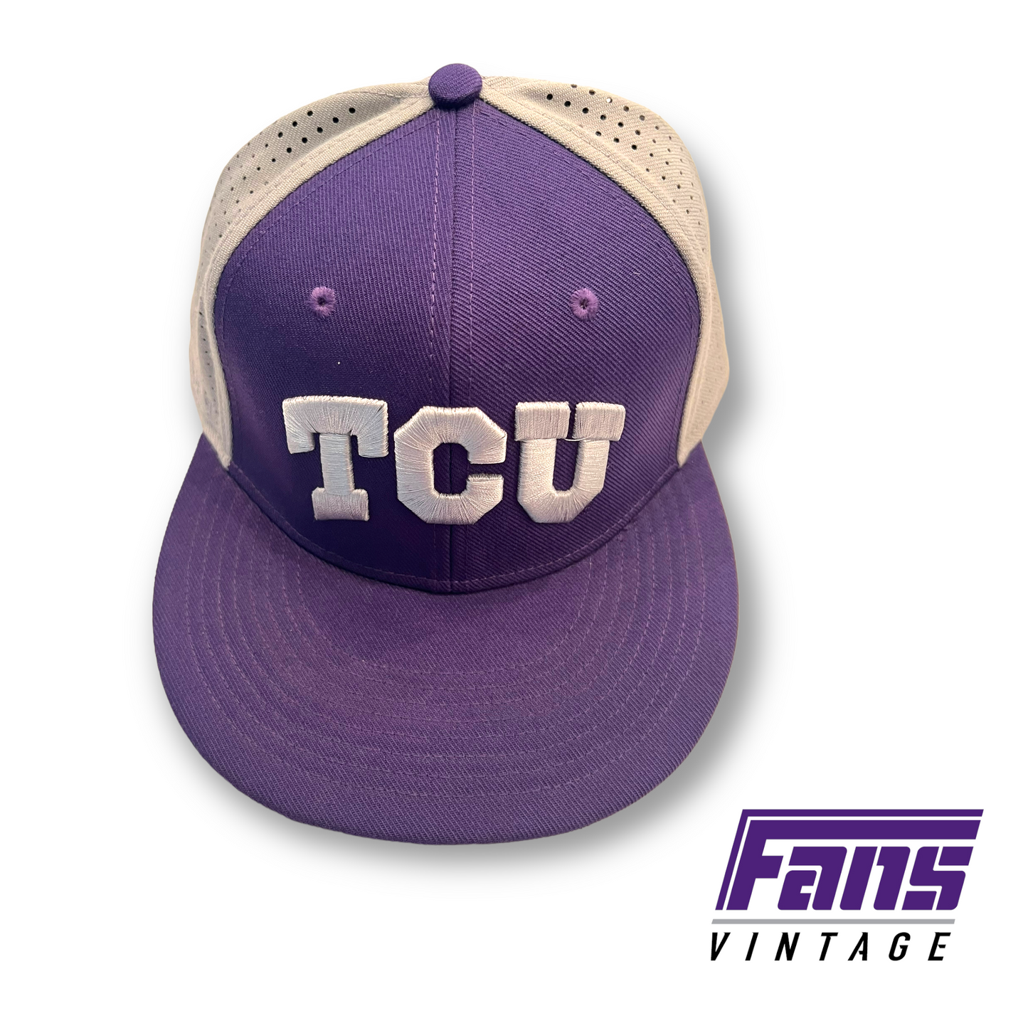 Game Worn! TCU Baseball Nike Flexfit Hat