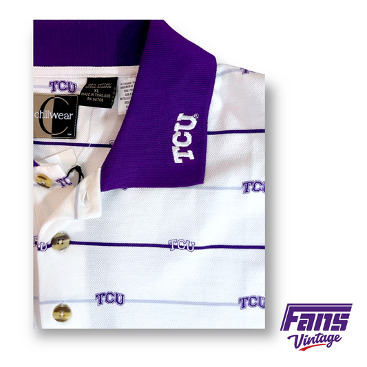 New with Tags! TCU Coach-issue Limited Edition Polo