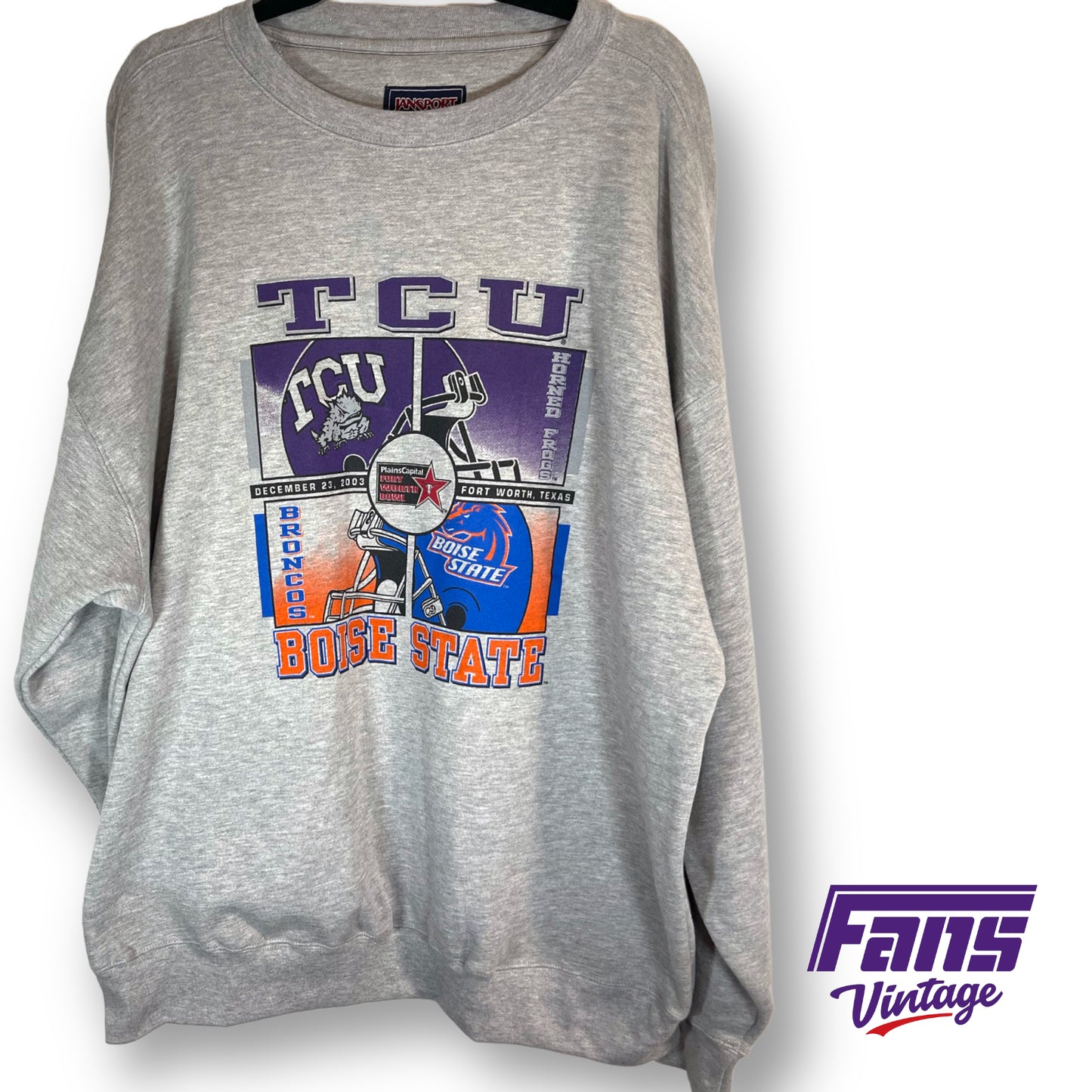 Vintage 2003 TCU Independence Bowl sweater