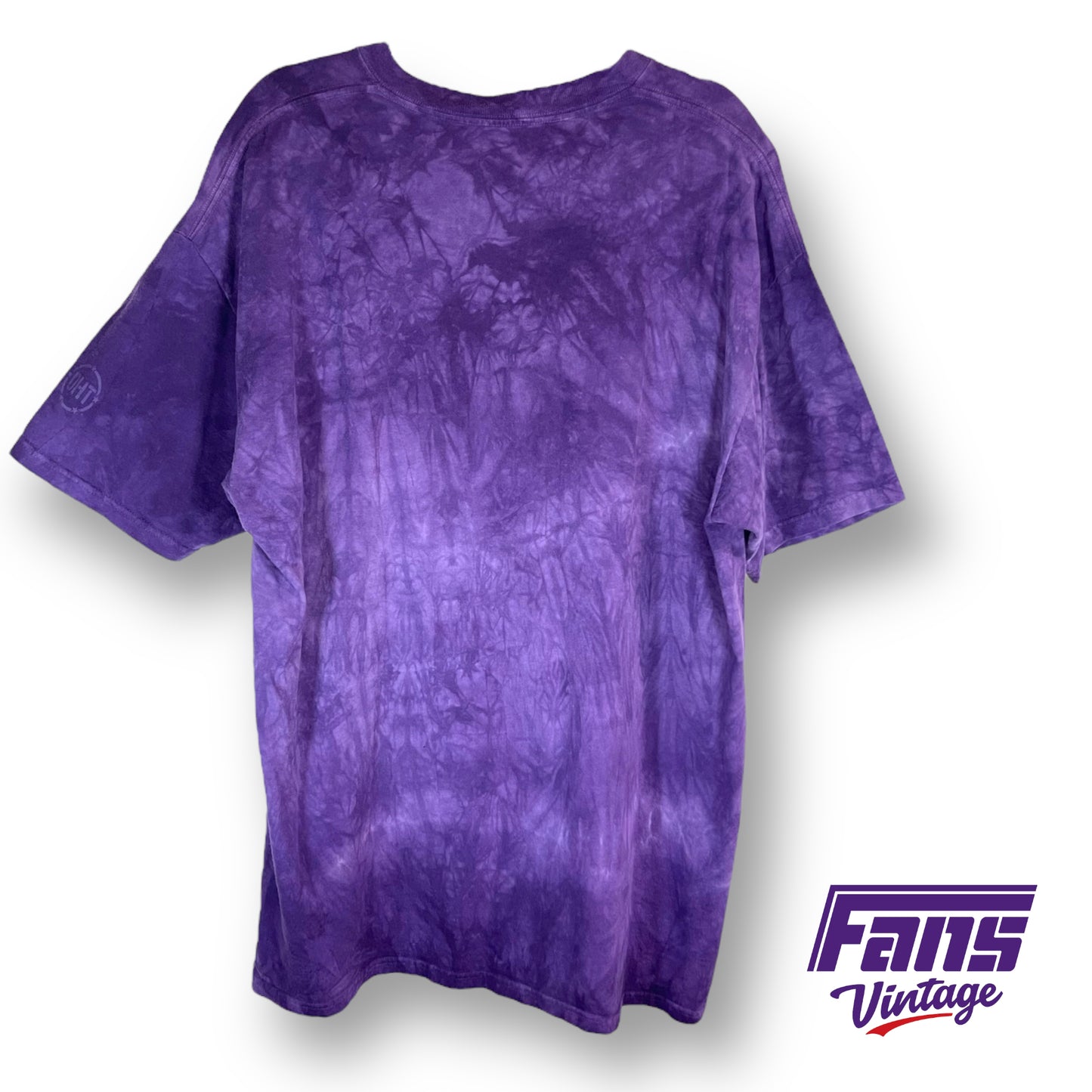 TCU tie dye throwback t-shirt