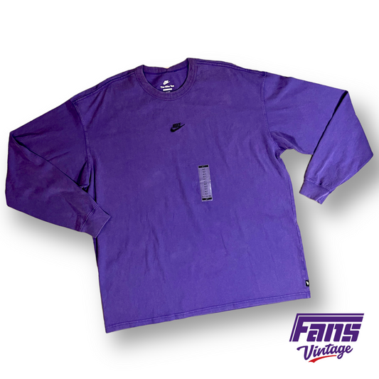 TCU Basketball Player issued Limited Edition Nike crewneck long-sleeve Shirt