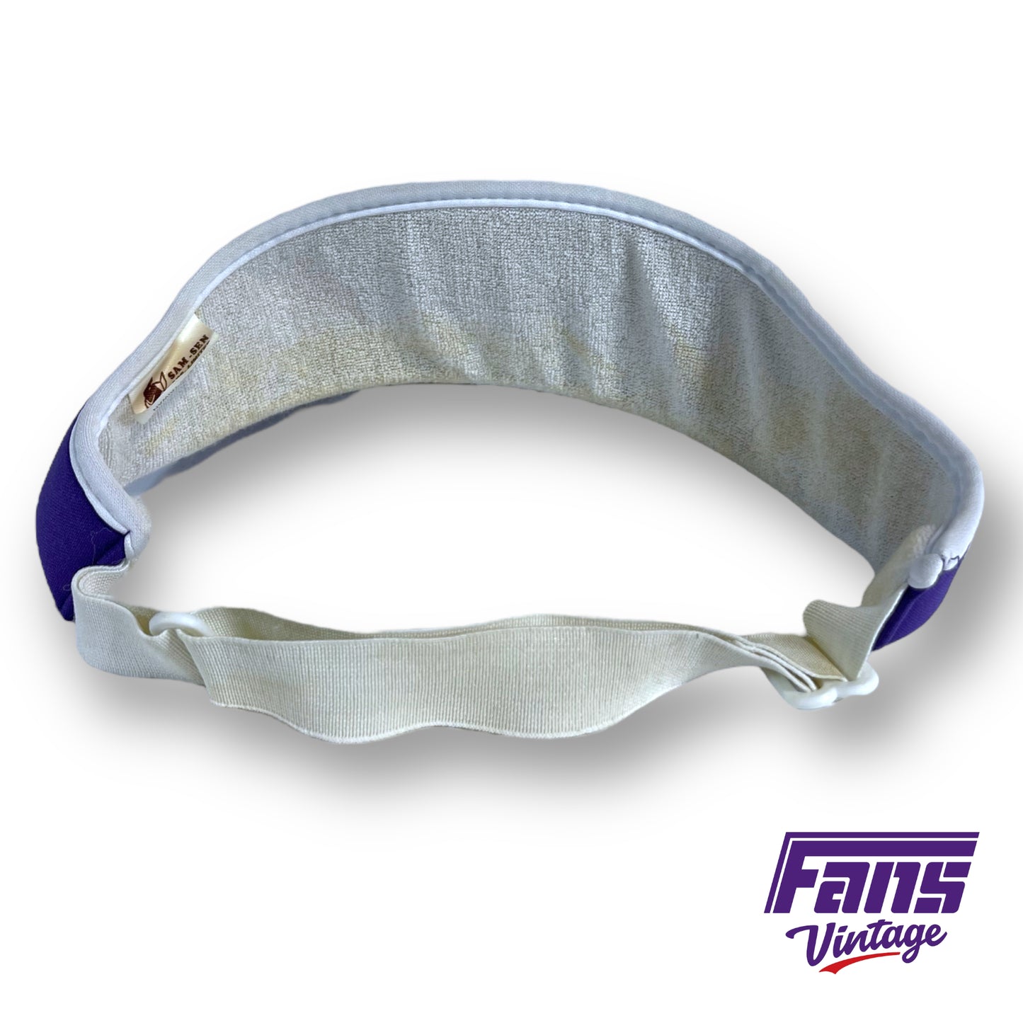 80s vintage TCU Flying T visor