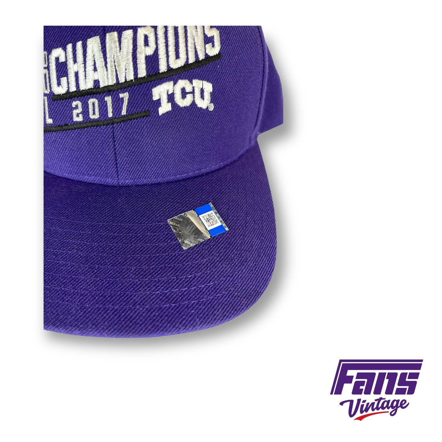 2017 TCU Alamo Bowl Champions hat