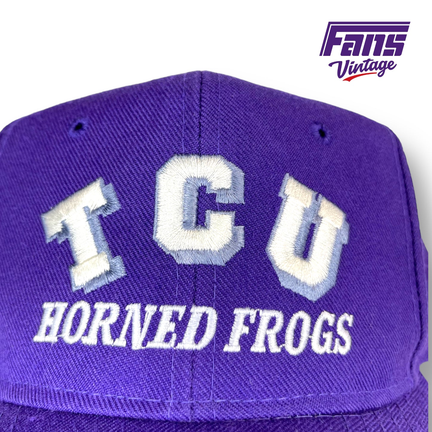 90's vintage TCU snap back hat