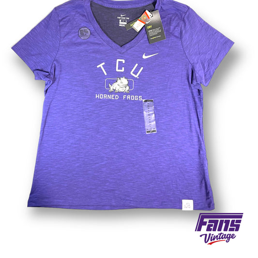 Nike TCU team issued women's shirt