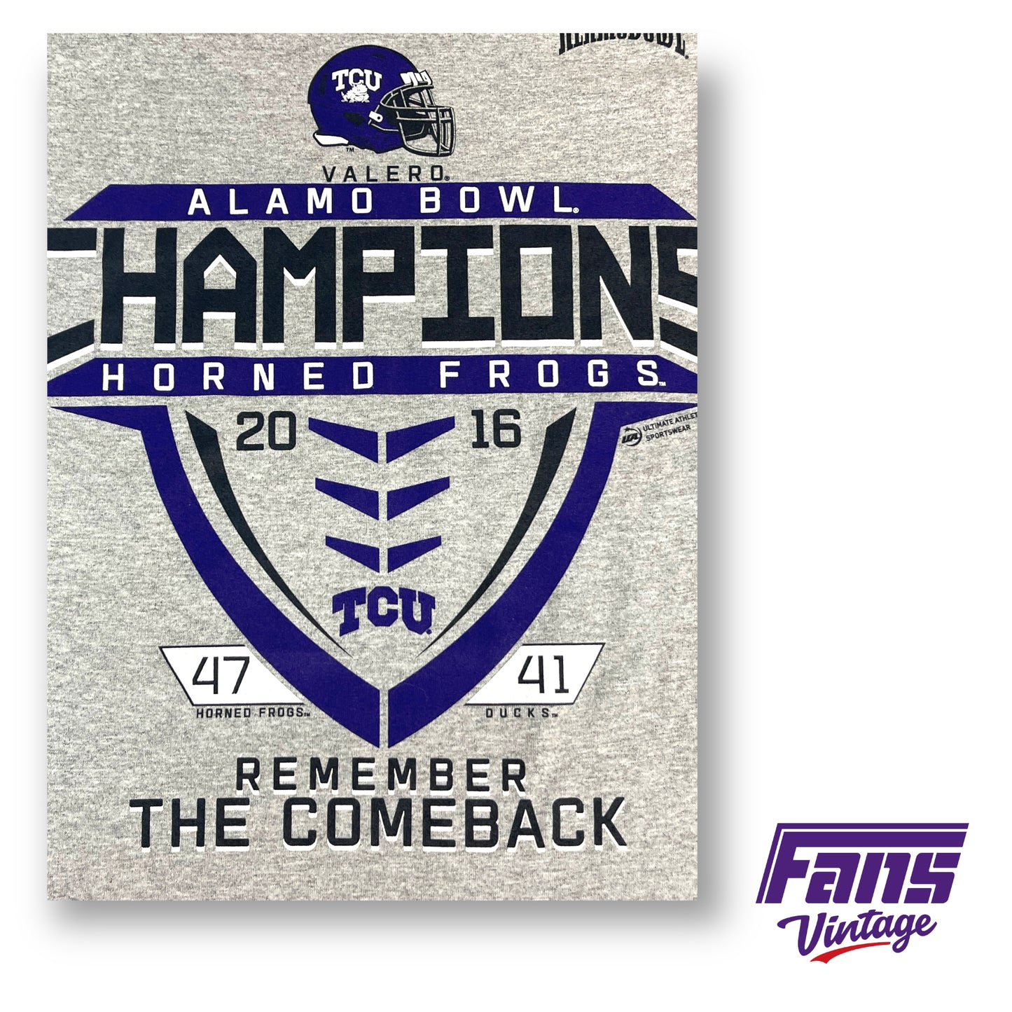 2015 TCU 'Remember the Comeback' Alamo Bowl Champions t-shirt