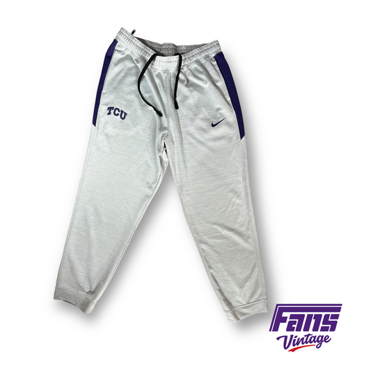 Nike TCU Basketball team-issued dri-fit sweatpants