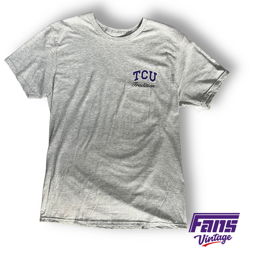 TCU Football tradition tee