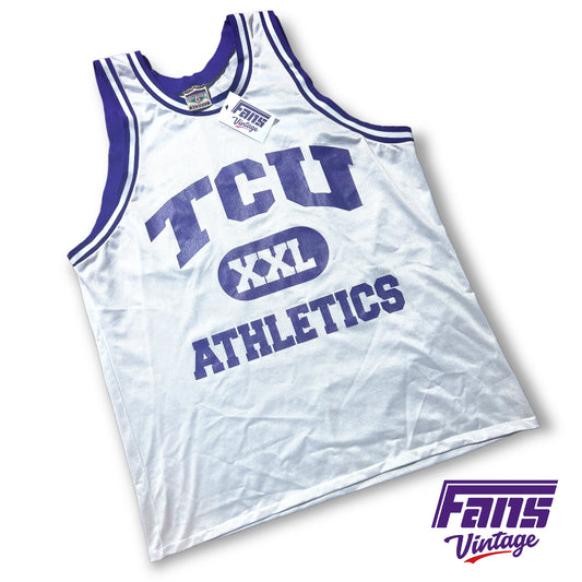 Vintage TCU Basketball Jersey Y2K Era