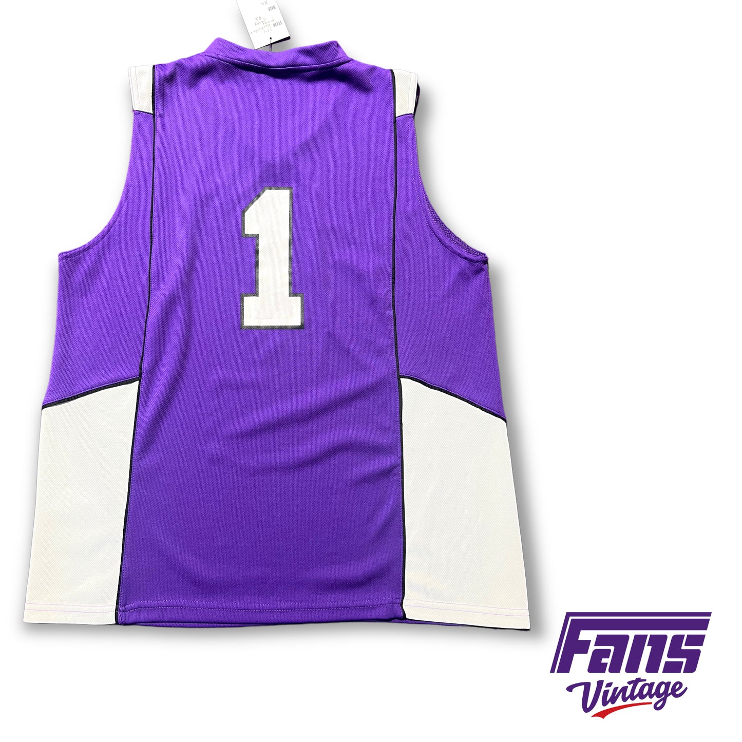 TCU Basketball Jersey with Color blocked Paneling