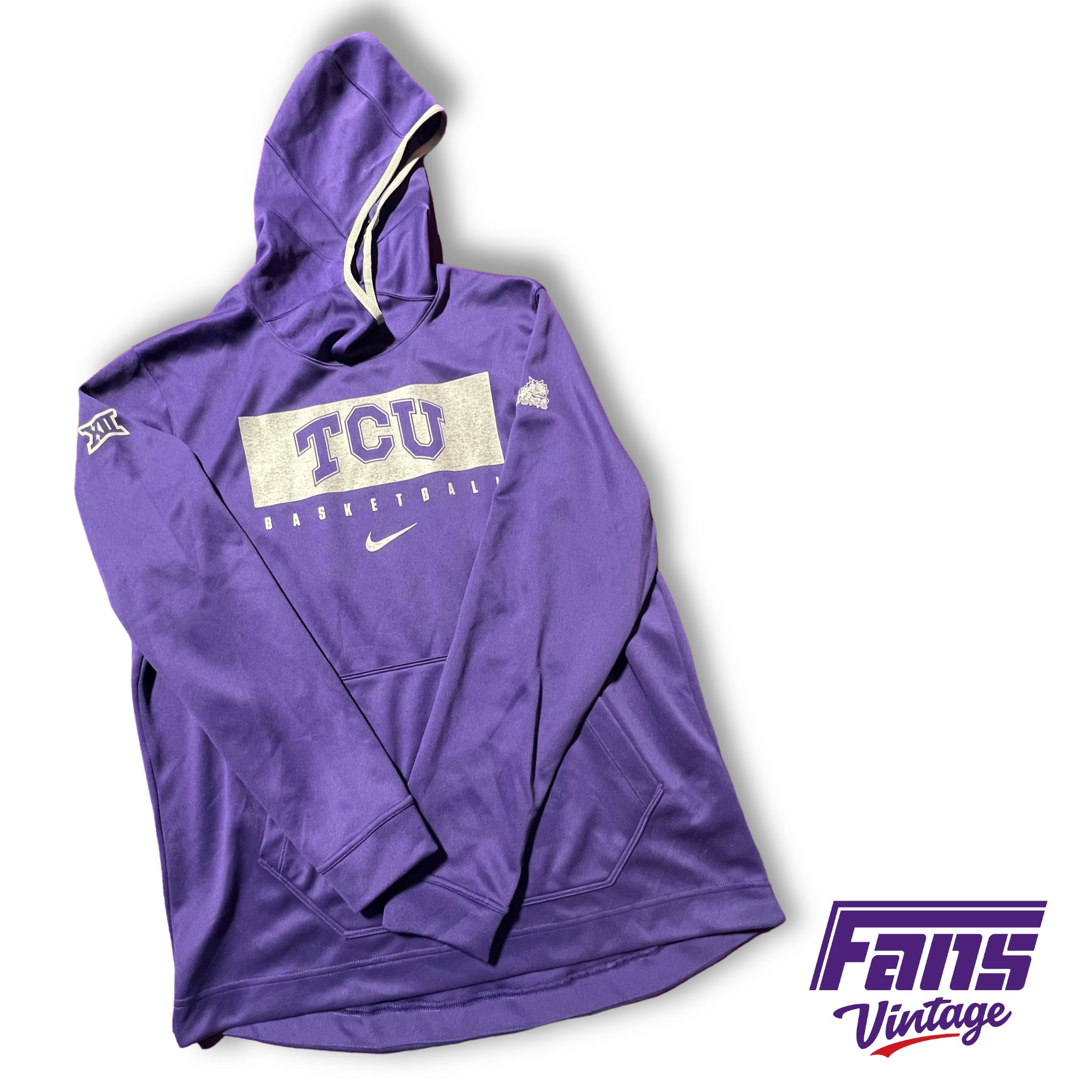 TCU Basketball Team Issue Nike Hoodie