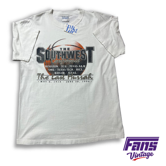 EPIC Grail New Condition Vintage TCU SWC Basketball Tee