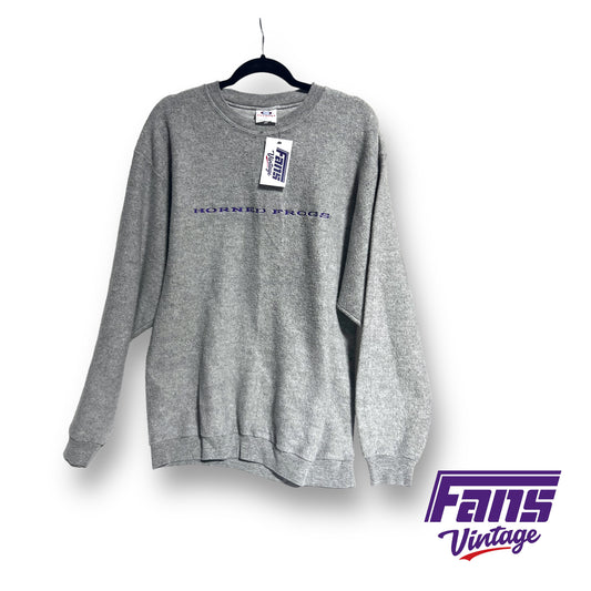 Rad Y2K Vintage TCU Sweater - "Inside Out" Ultra Cozy Crewneck