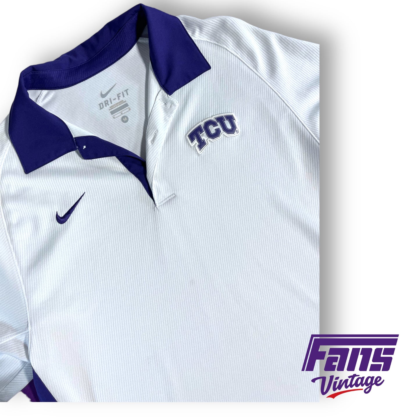 Nike TCU dri-fit polo