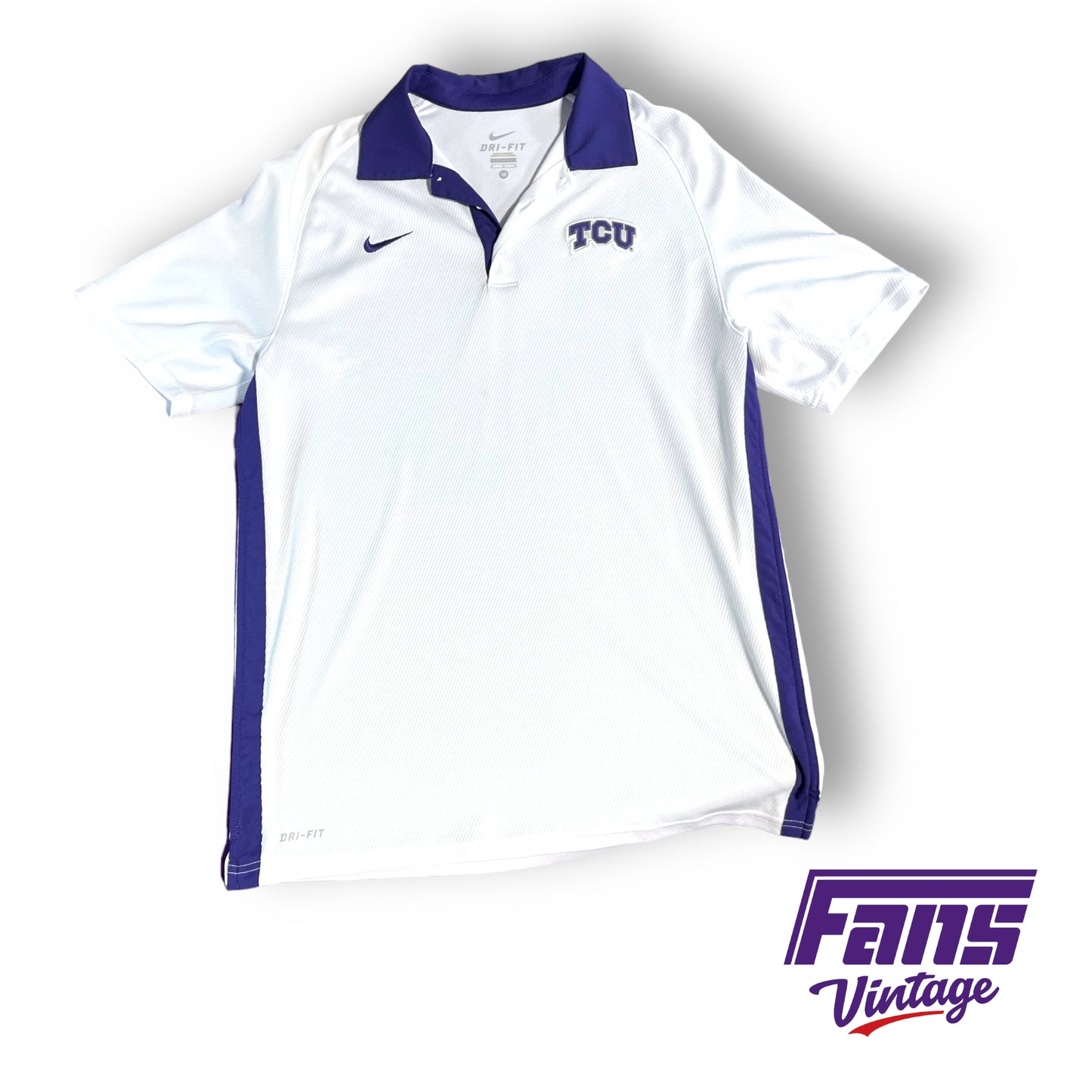 Nike TCU dri-fit polo