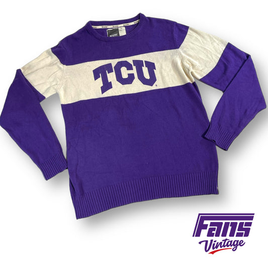 Bruzer TCU knit sweater