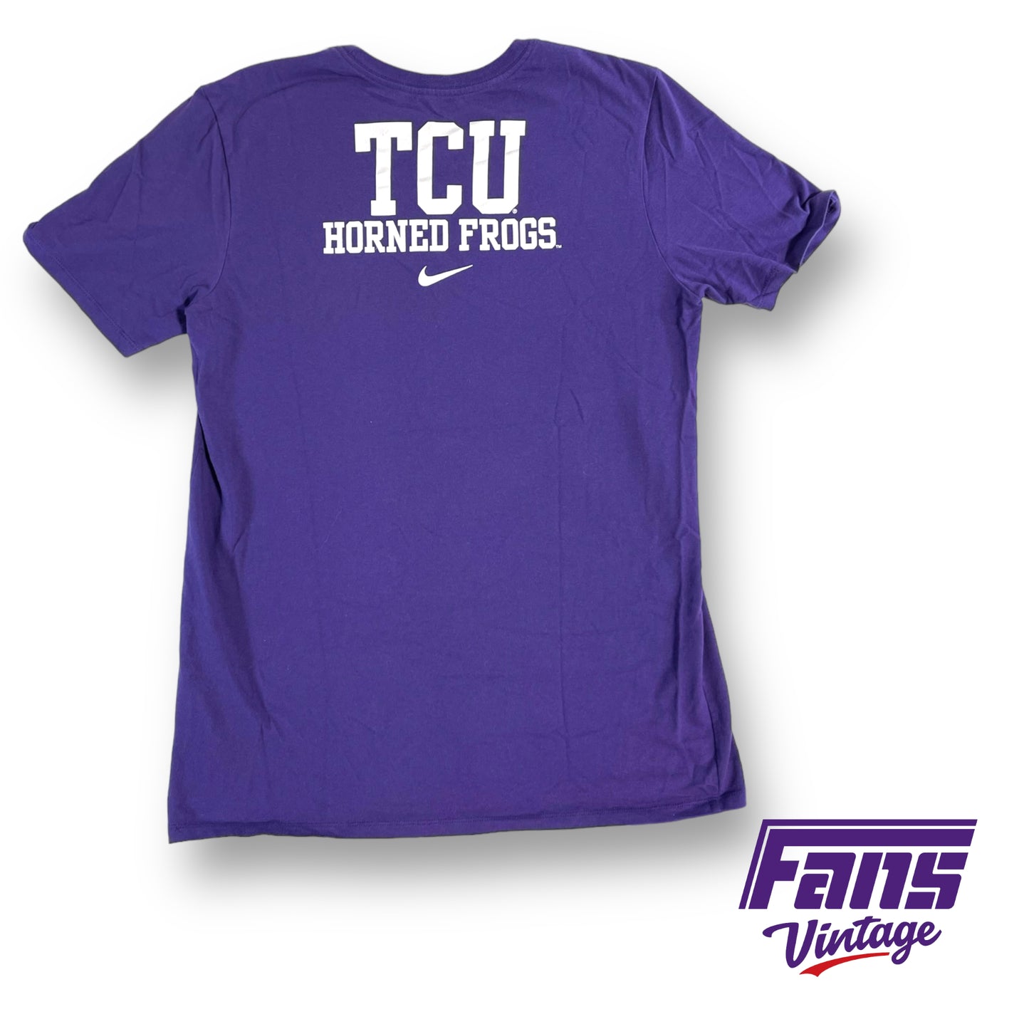 Nike TCU Horned Frogs double sided dri-fit tee