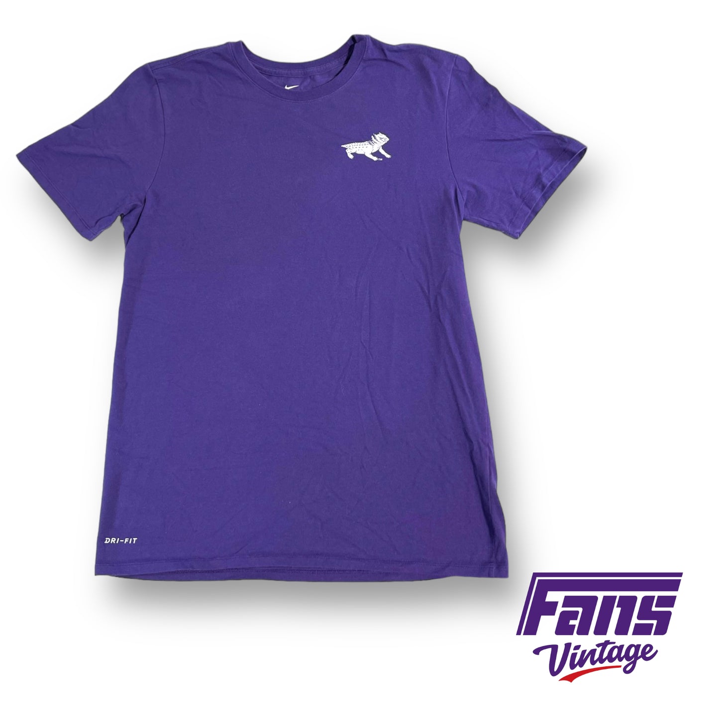 Nike TCU Horned Frogs double sided dri-fit tee