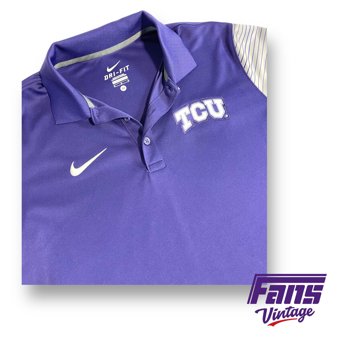 Nike TCU team issued polo