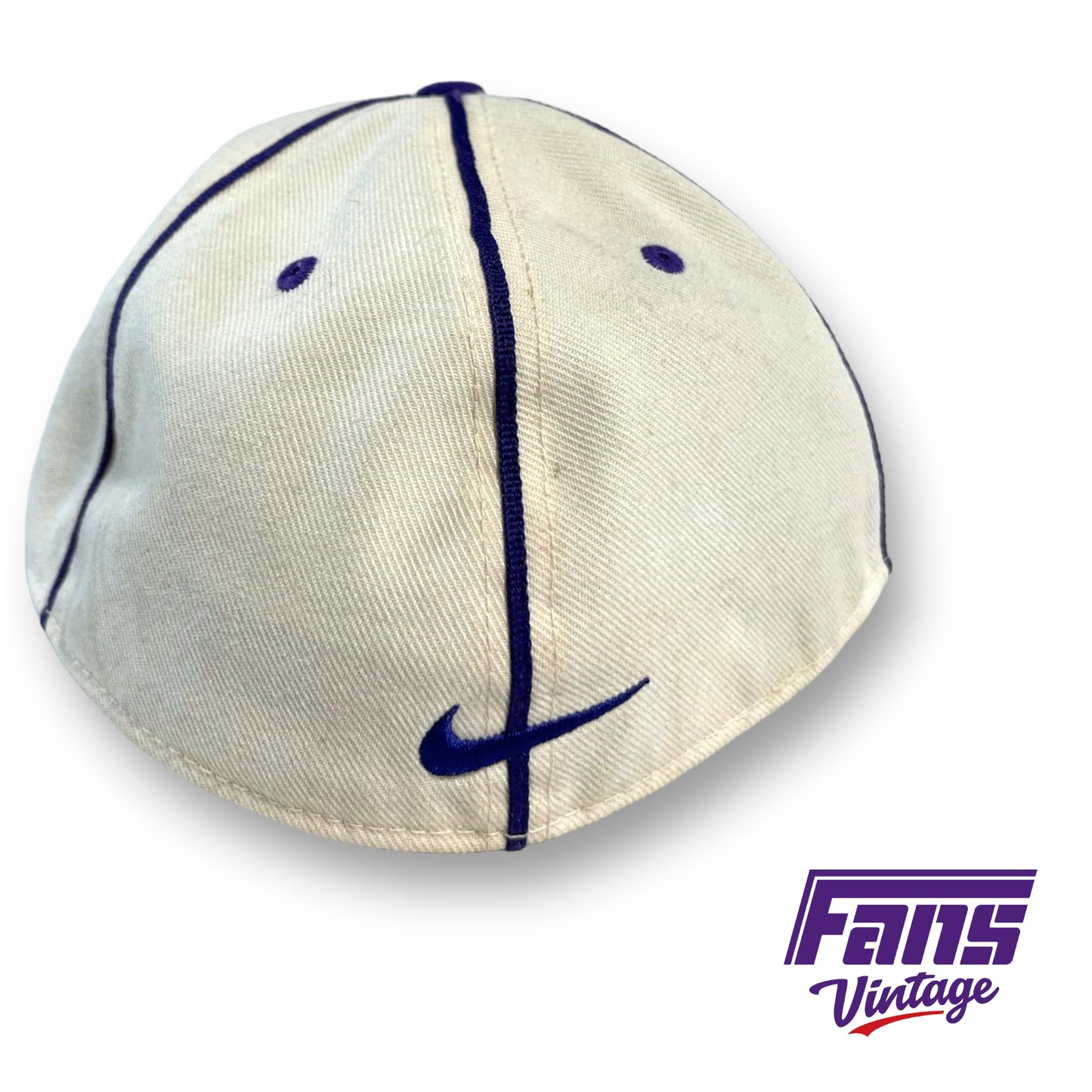 Nike TCU throwback game worn 'TC' fitted hat