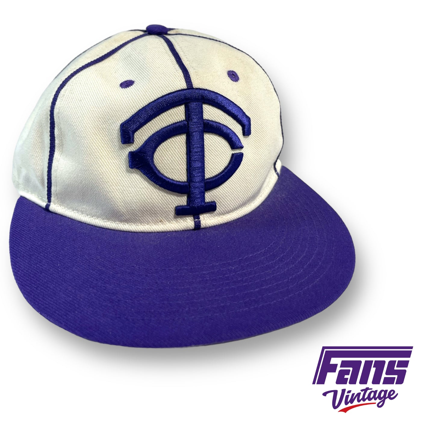 Nike TCU throwback game worn 'TC' fitted hat