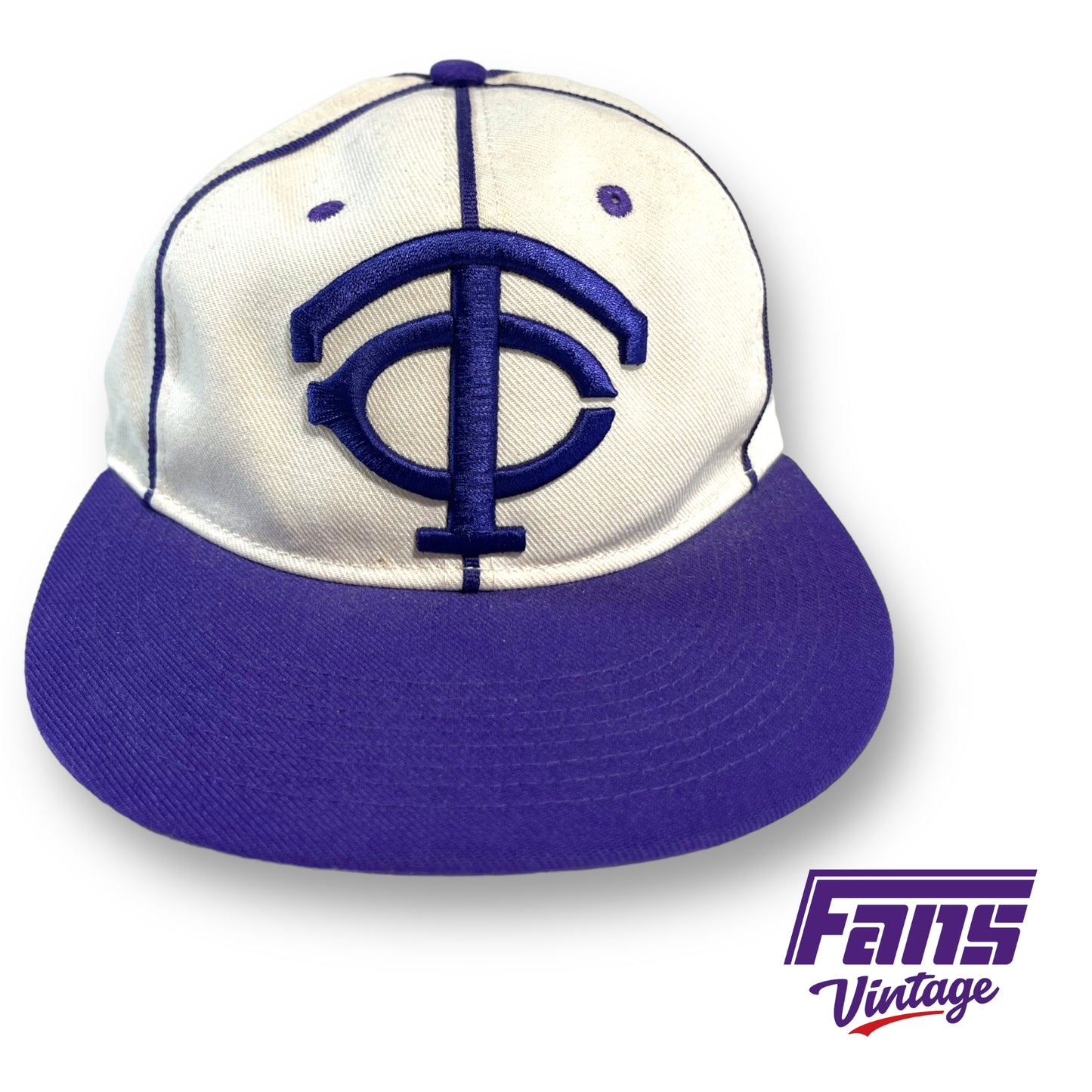 Nike TCU throwback game worn 'TC' fitted hat