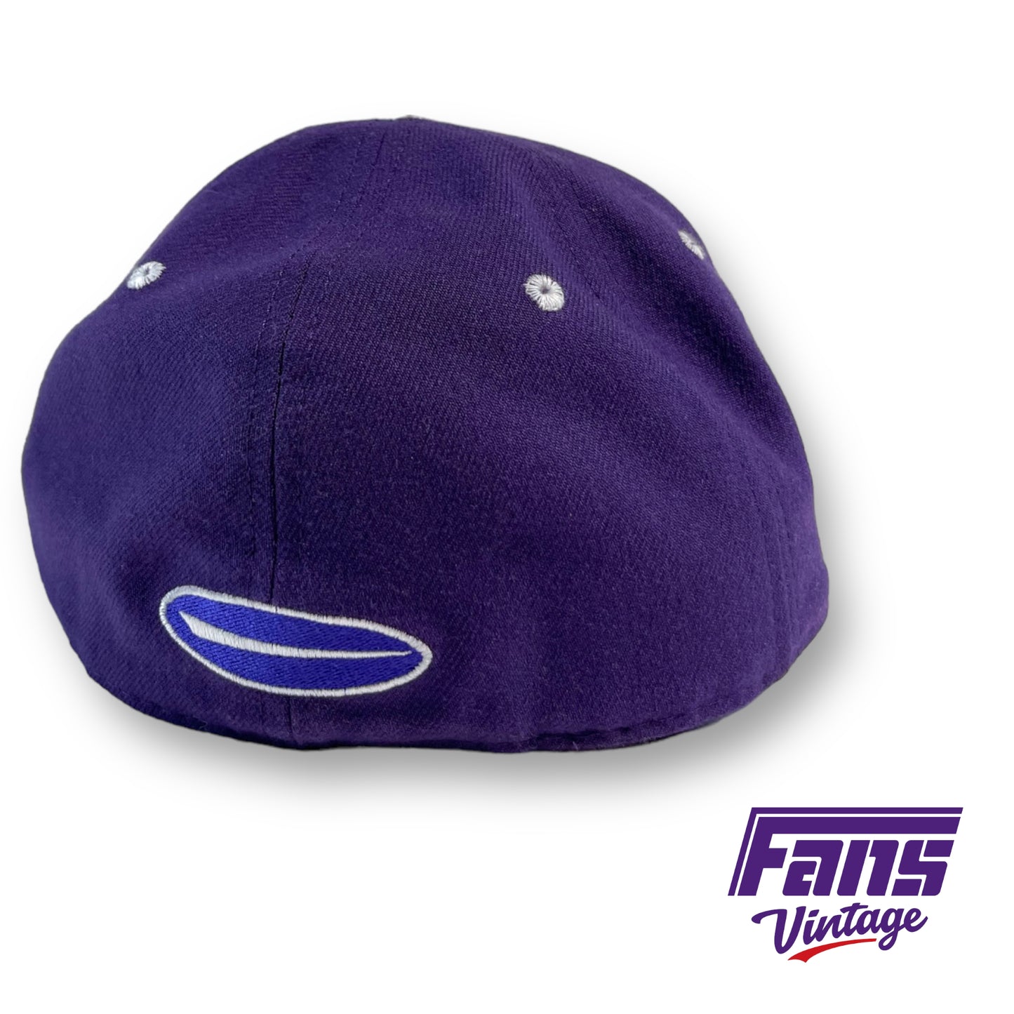 2000s TCU game worn fitted hat