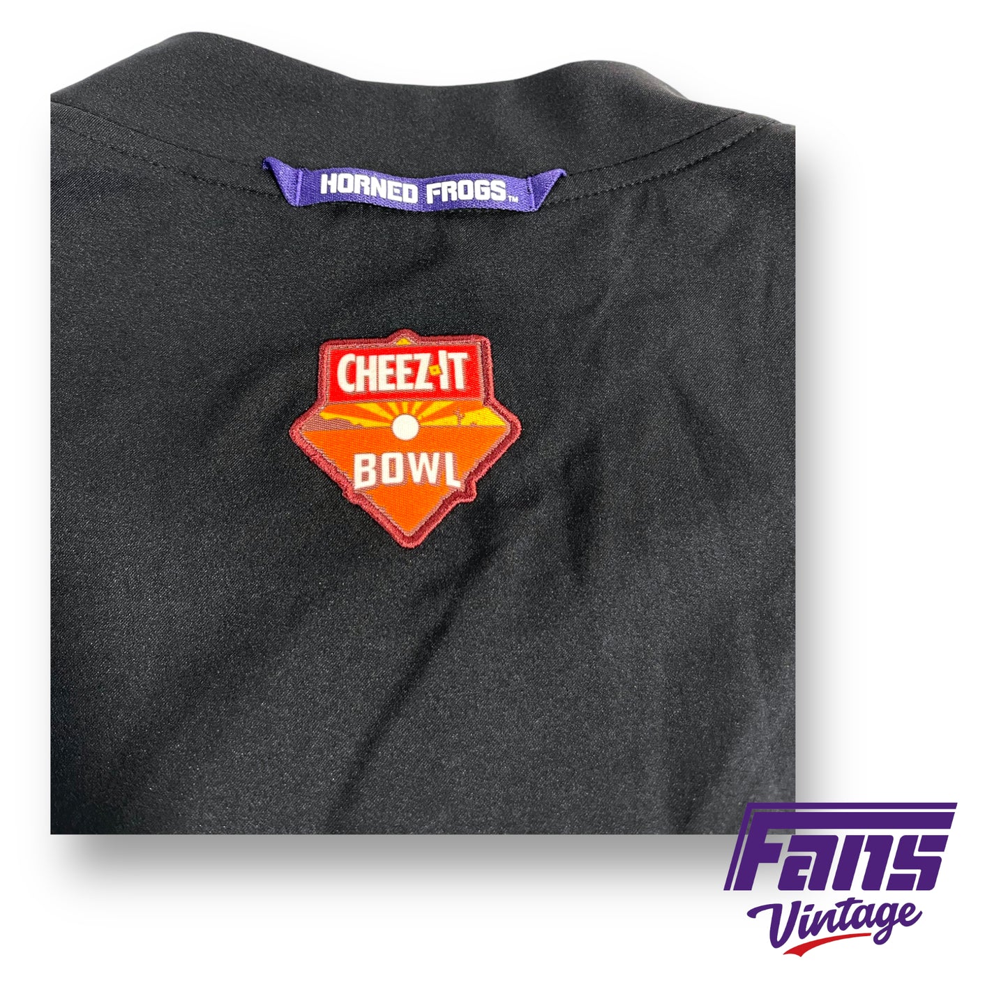 Nike TCU 'Cheez-It Bowl' dri-fit quarter-zip pullover