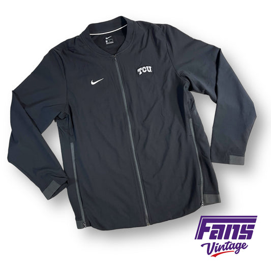 Nike TCU team issued dri-fit full zip jacket