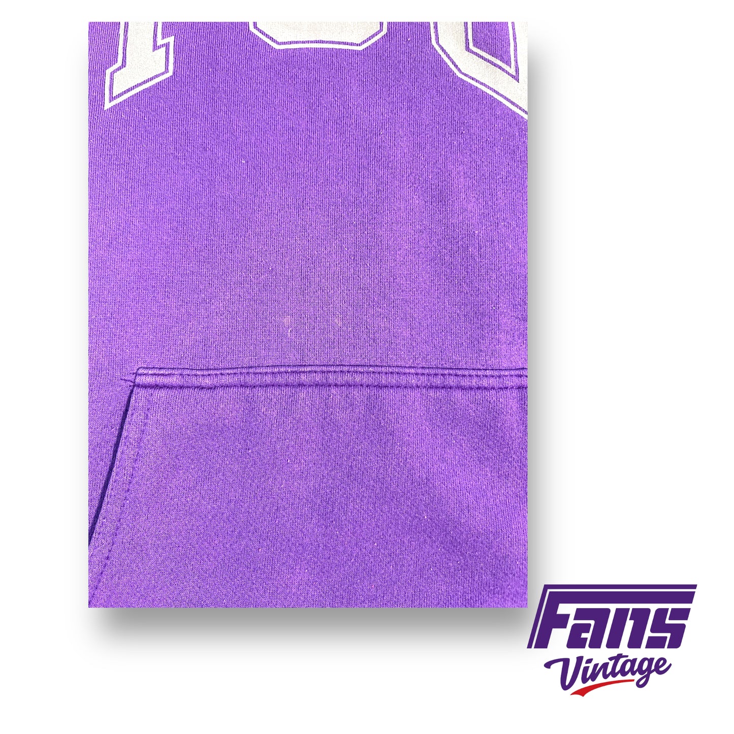 80s vintage TCU hoodie sweater with raglan sleeves!