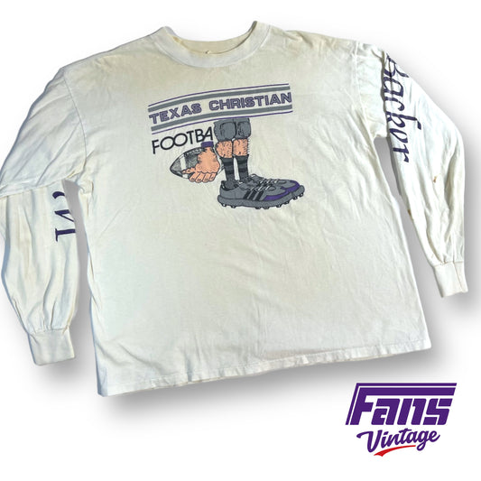 80s vintage TCU 'Wacker Backer' shirt