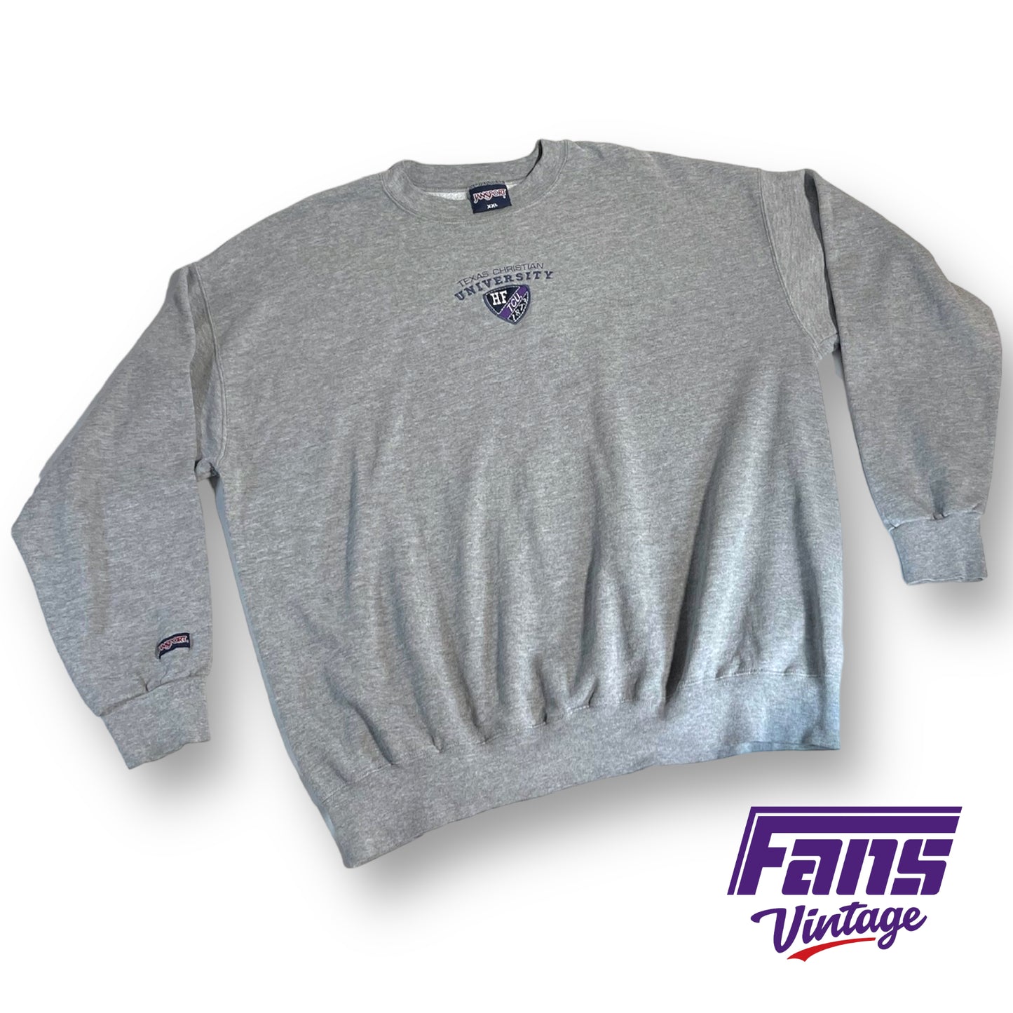 90s vintage Jansport TCU crewneck sweater - Rad