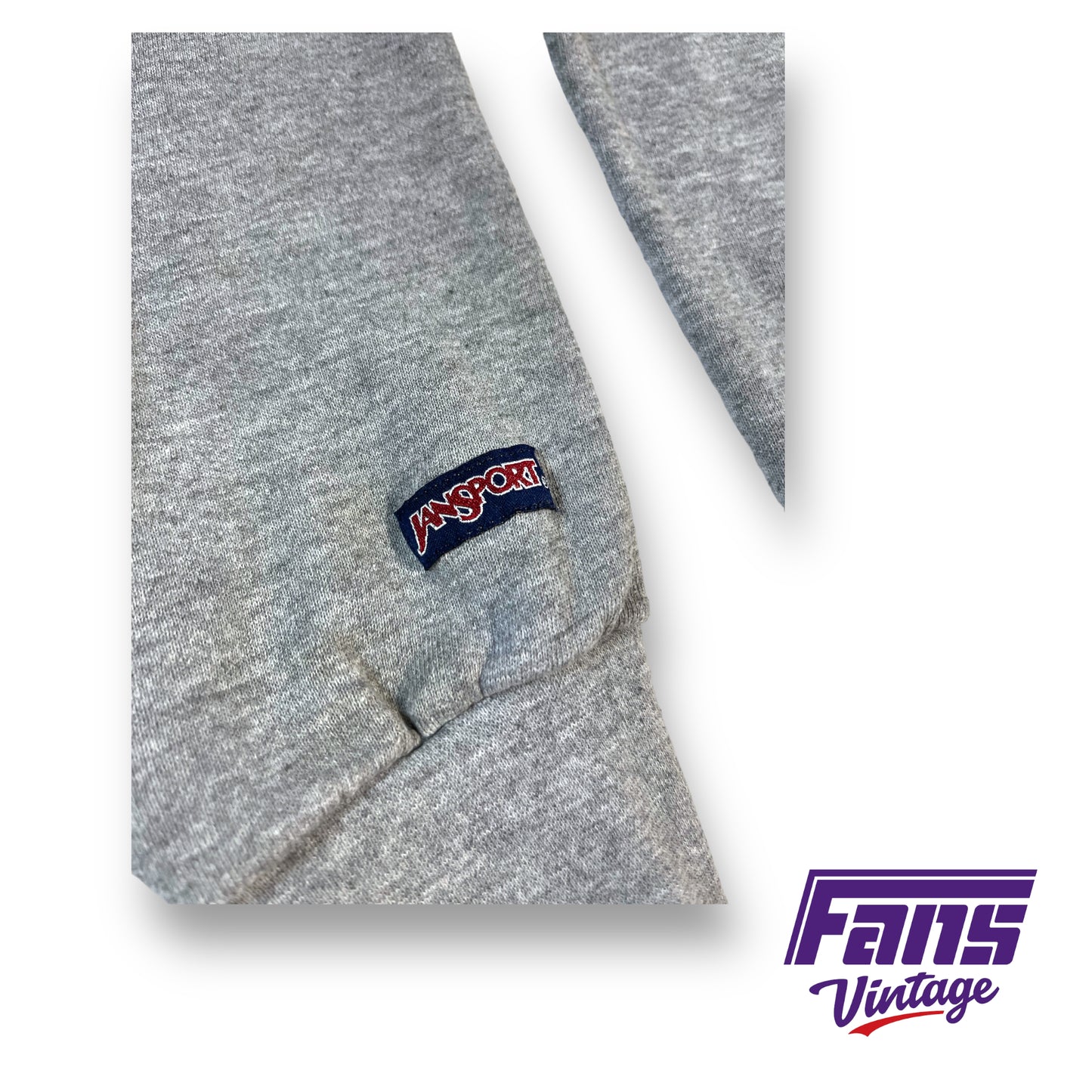 90s vintage Jansport TCU crewneck sweater - Rad