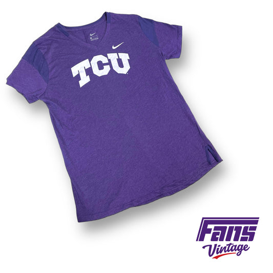 Nike Women's TCU v-neck shirt