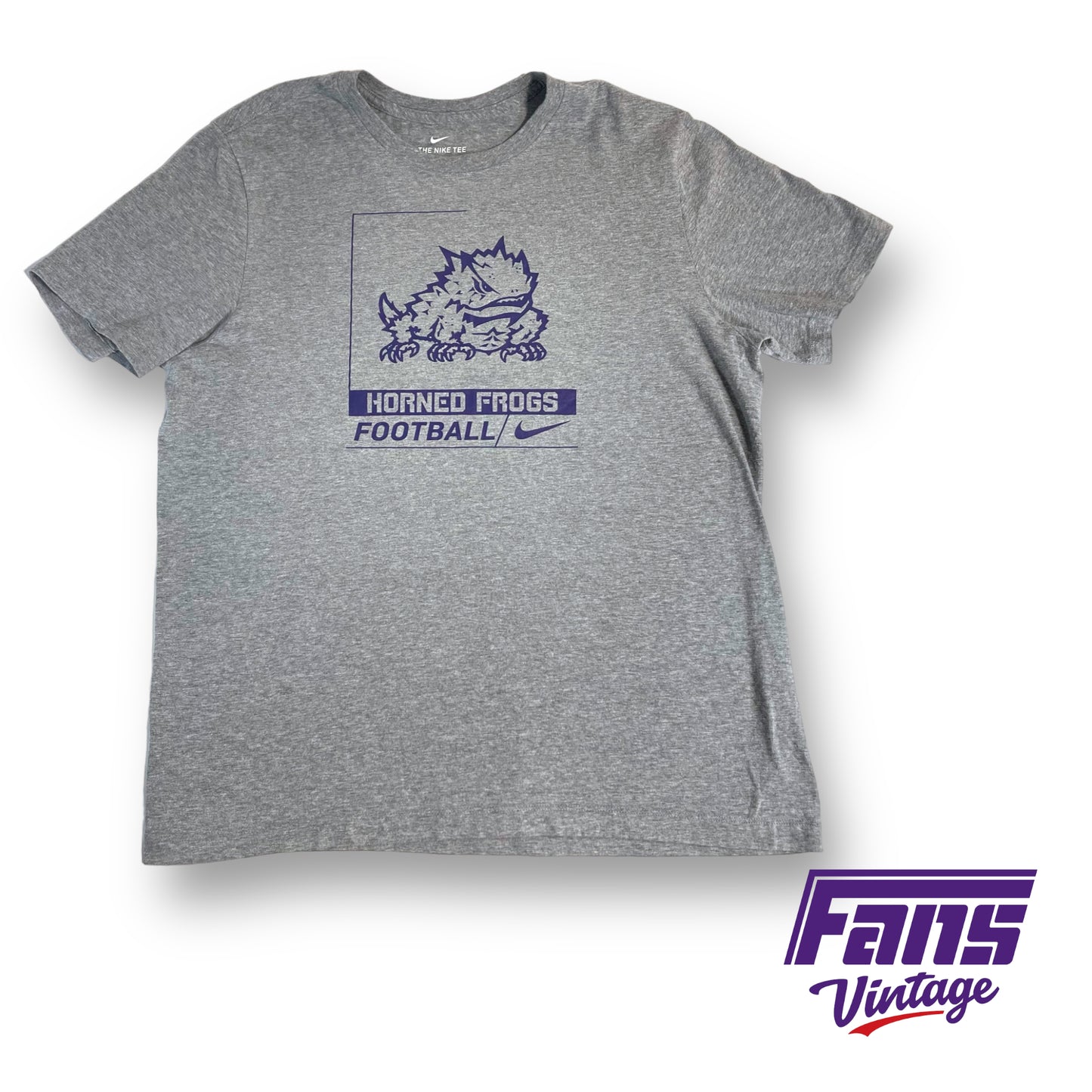 Nike TCU Football team issued t-shirt - SUPER soft!