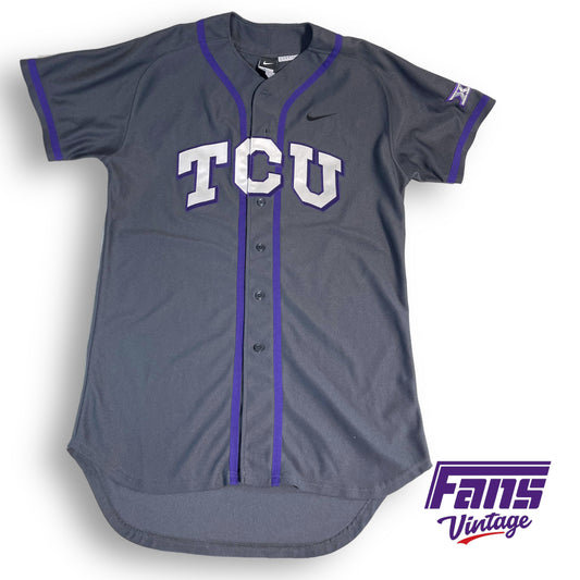 Authentic game worn alternate jersey TCU Baseball - Gorgeous