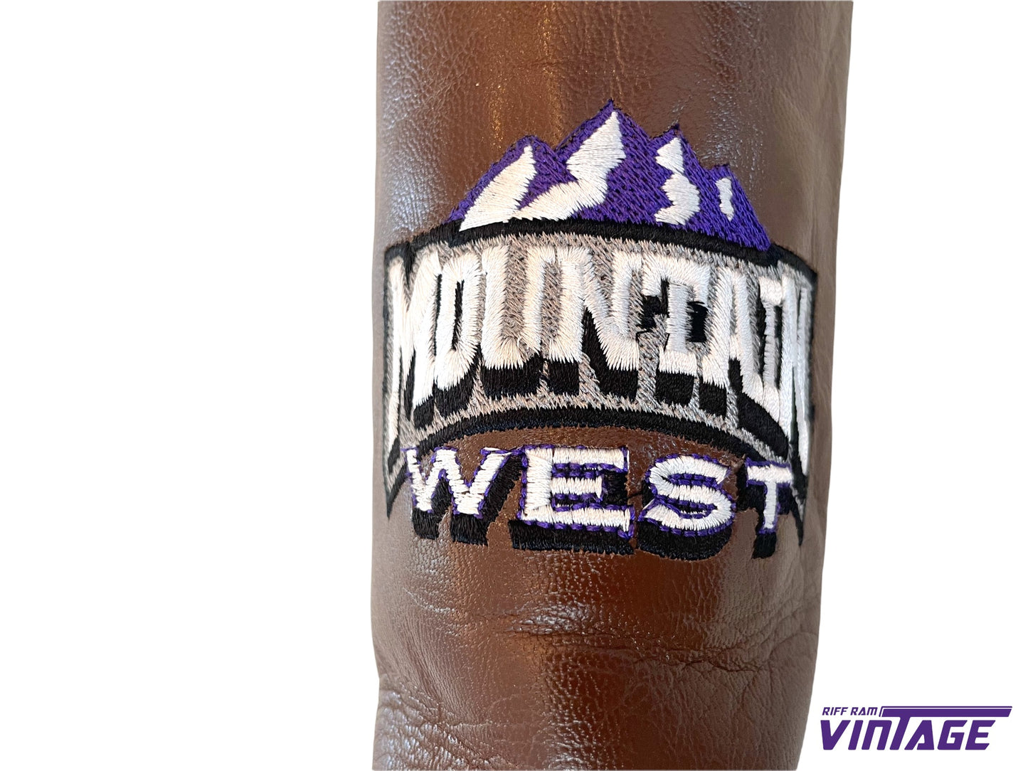 Vintage Custom TCU Mountain West Cowboy Boots