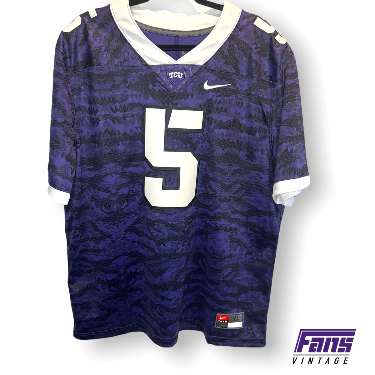 "Legends" Edition TCU Football Purple Frogskin Camo LaDainian Tomlinson jersey