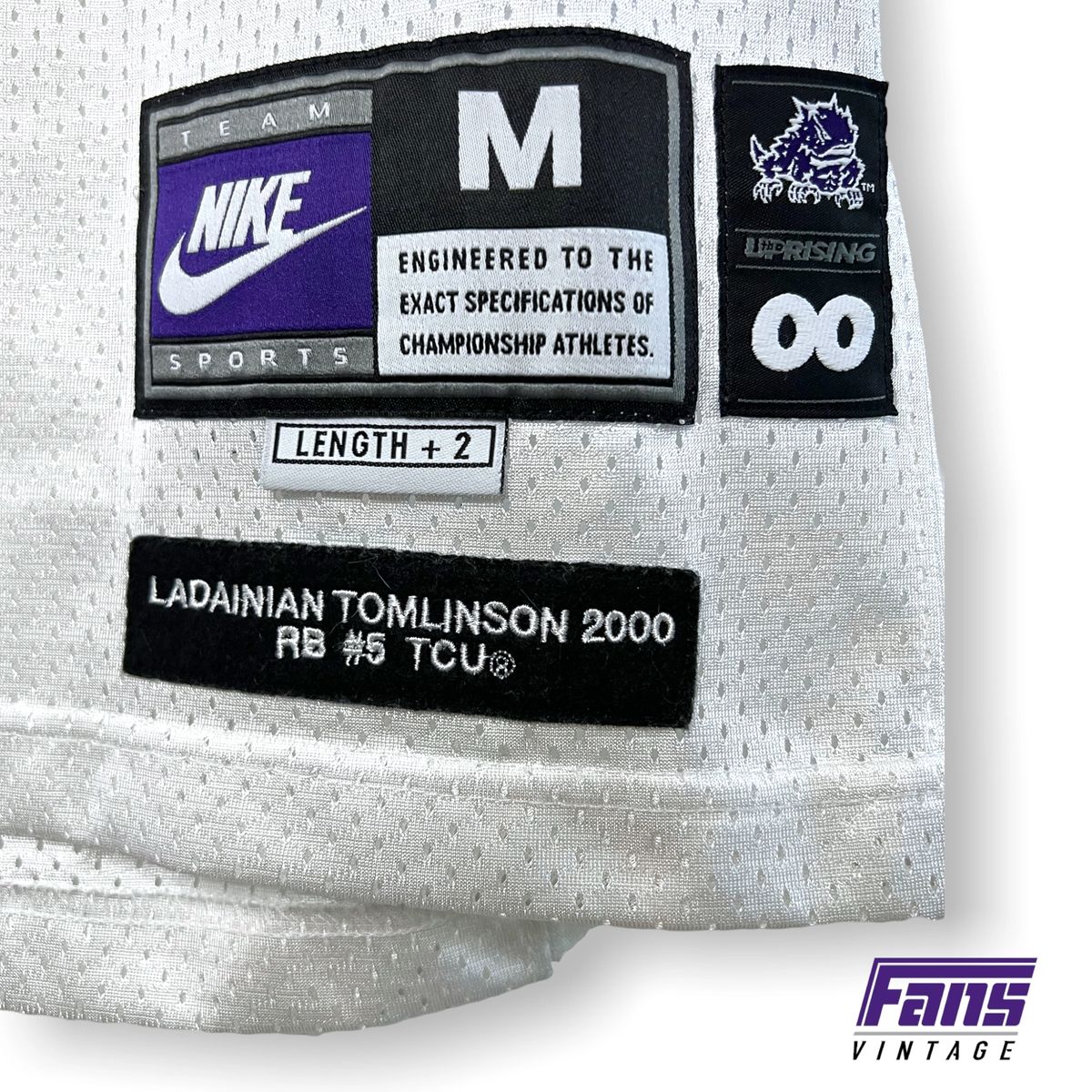 *Grail LaDainian Tomlinson Jersey!* Vintage Nike 2000 TCU Football LT Jersey