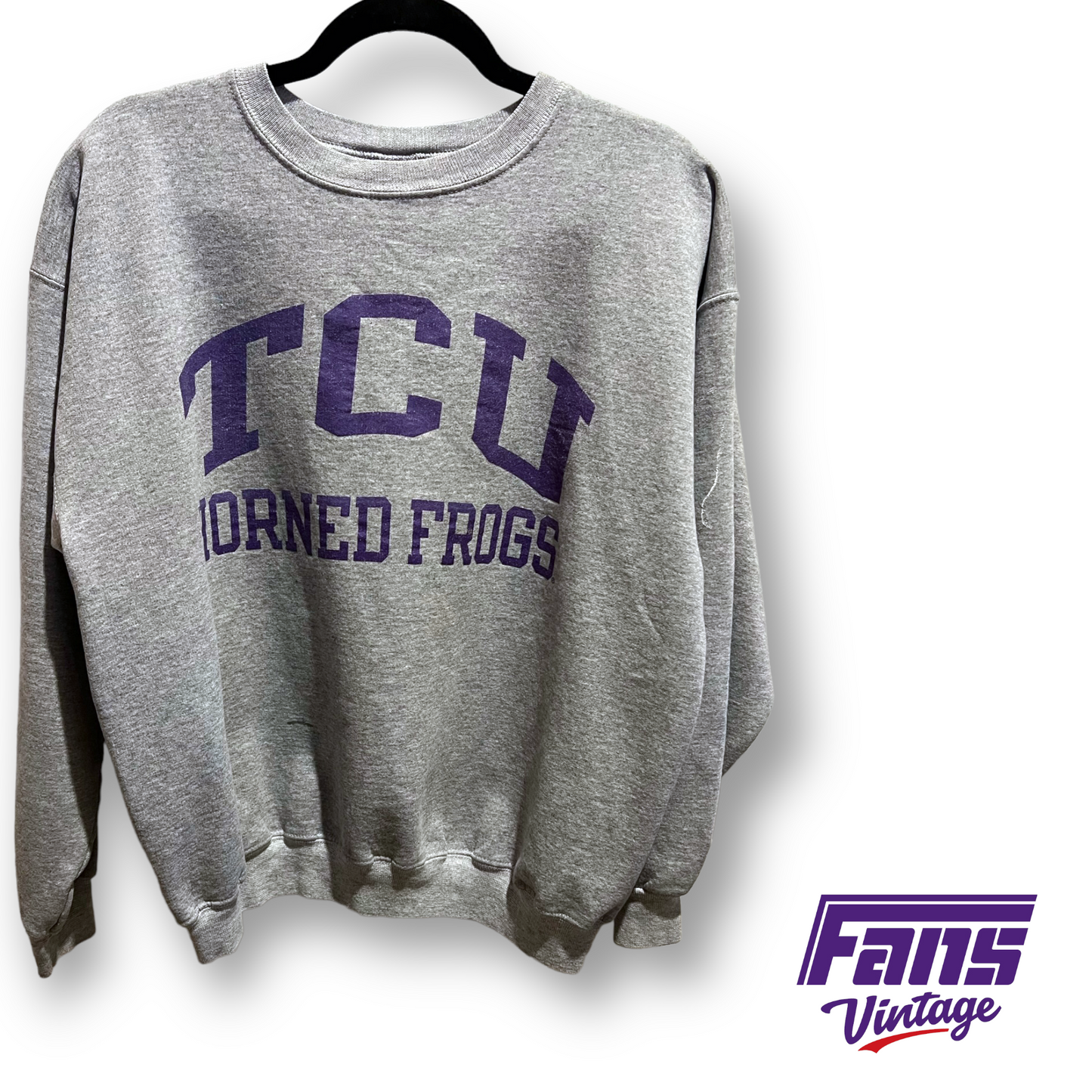 90s Vintage TCU Crewneck - Champion Brand