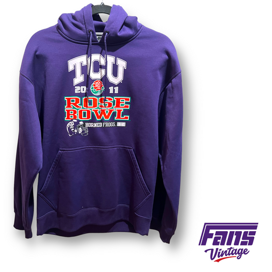 Awesome TCU Rose Bowl Under Armour Hoodie
