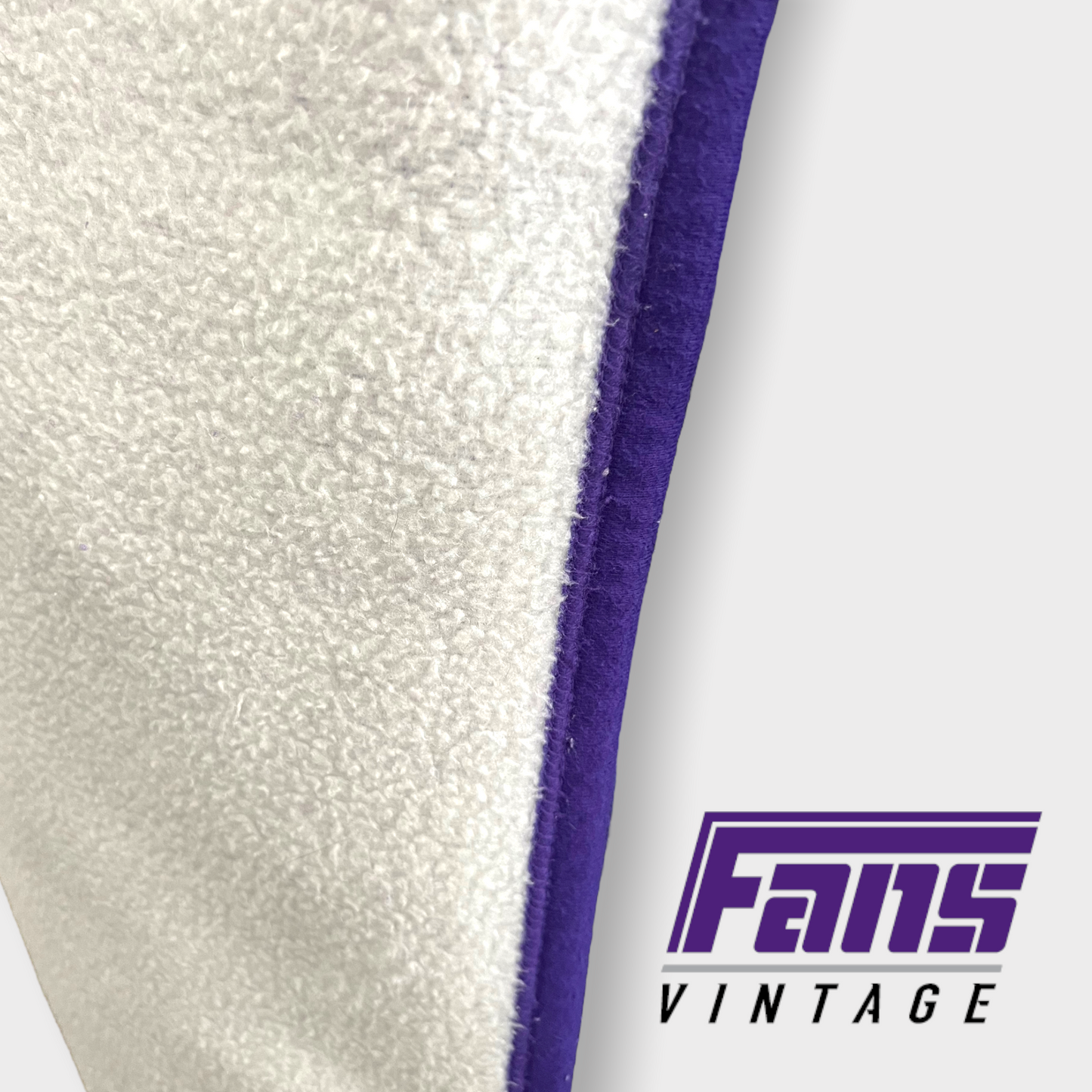 GIANT Vintage TCU *Flying T* Fleece Blanket!