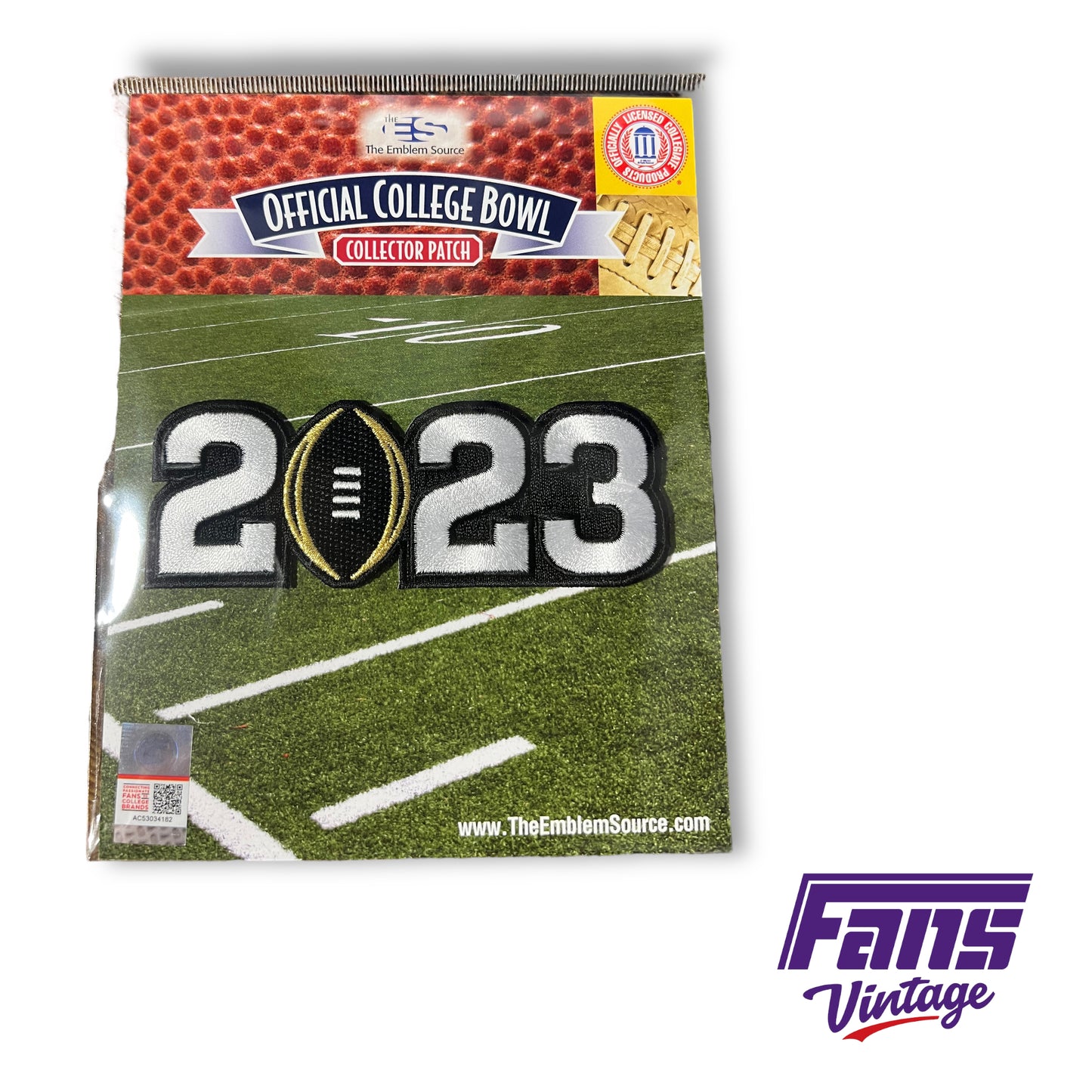 CFP 2023 On-Field Jersey Patch